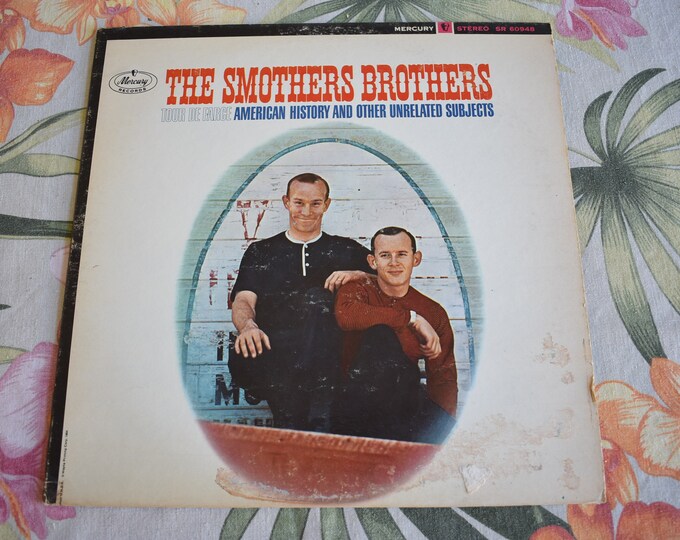 Vintage The Smothers Brothers – Tour De Farce: American History And Other Unrelated Subjects Vinyl Record 1964 Vintage Vinyl Comedy Record