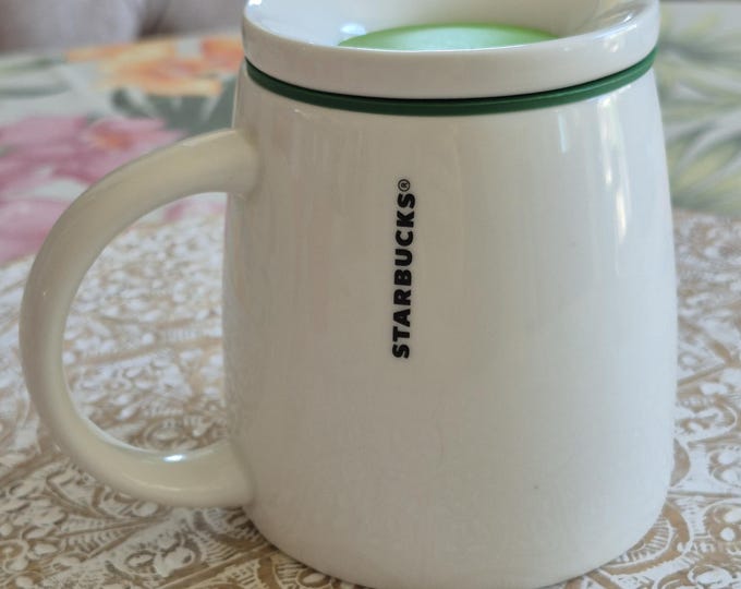 STARBUCKS Chubby Mermaid 16 oz. Travel No Spill Coffee Tea Mug Cup Collectible, Retired,Starbucks Retro Coffee Mug,Starbucks Label,Starbucks