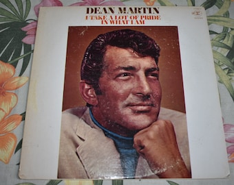 Dean Martin – I Take A Lot Of Pride In What I Am Vintage Vinyl Record Album Stereo, Dean Martin, Rat Pack Music, Dean Martin Music