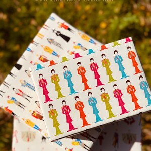 The Beatles Gift Wrapping Sheets