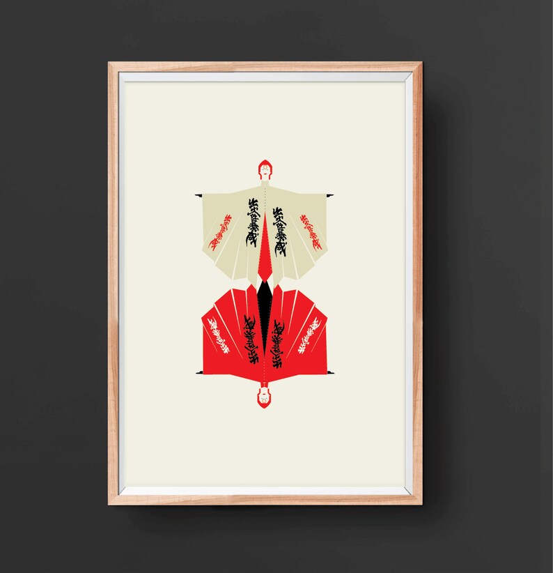 David Bowie Cat from Japan Series of 3 Bowie Songs inspired Etsy