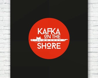 Kafka on the Shore Print: Haruki Murakami Giclee Poster