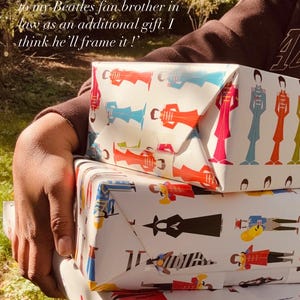 The Beatles Gift Wrapping Sheets