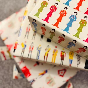 The Beatles Gift Wrapping Sheets