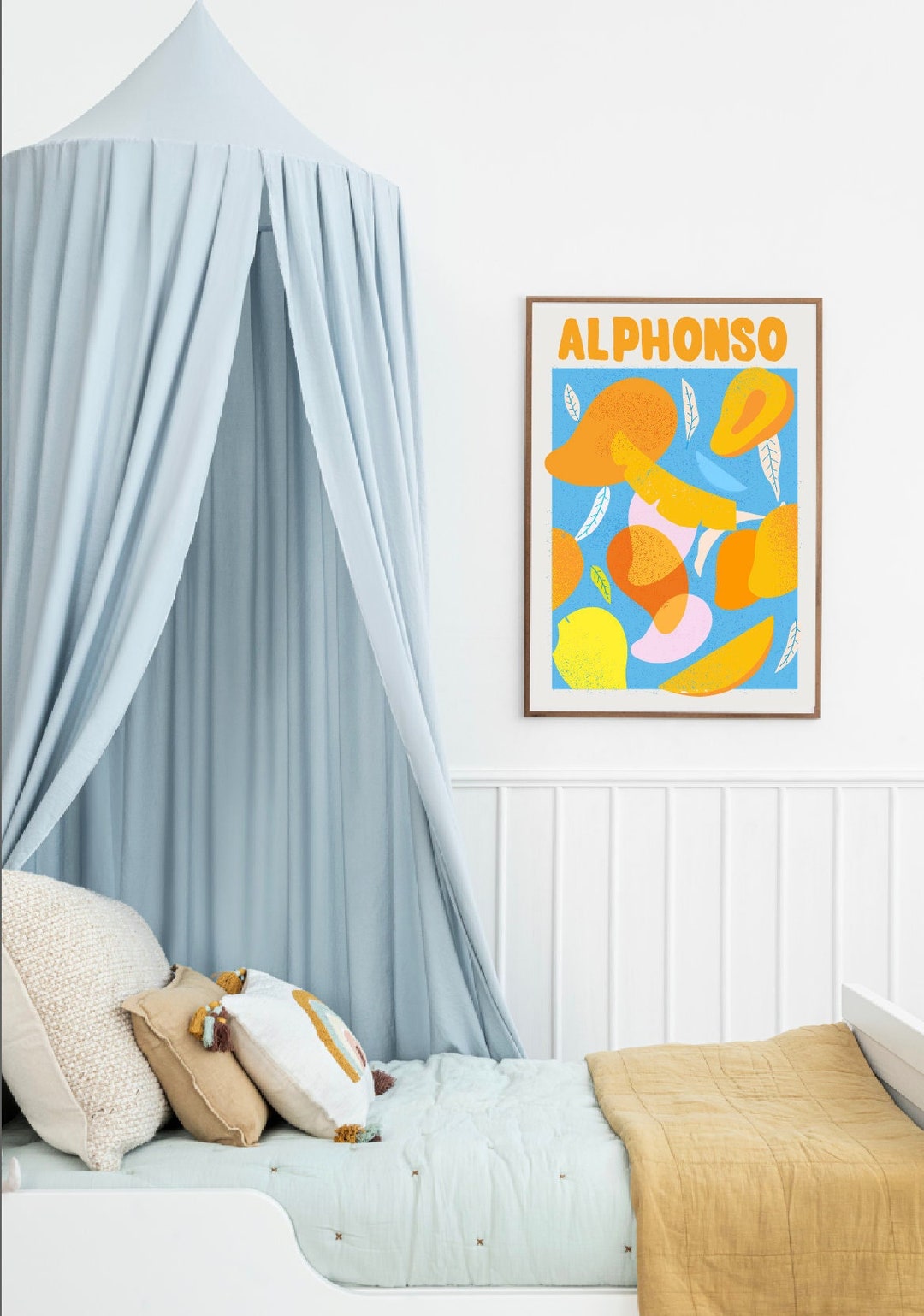 Alphonso Mango Illustrated Art Print Nursery Prints Housewarming Gifts Home Decor Art Prints Alphonso Mango Illustrated Art Print Nursery Prints Housewarming Gifts Home Decor Art Prints