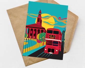 West Norwood London Mini Greeting Cards. South London Greeting Cards. London Travel Cards. Birthday Cards. A6 size Free UK shipping