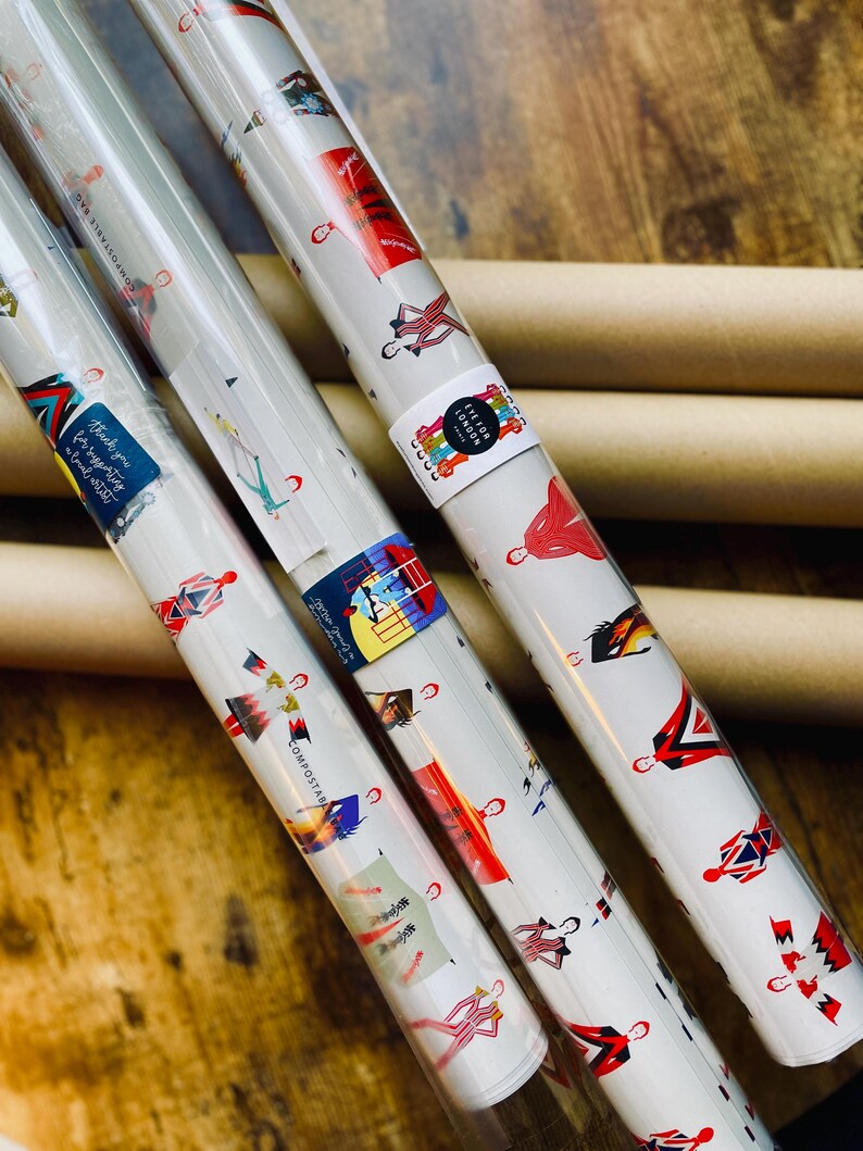 David Bowie Gift Wrapping Sheets