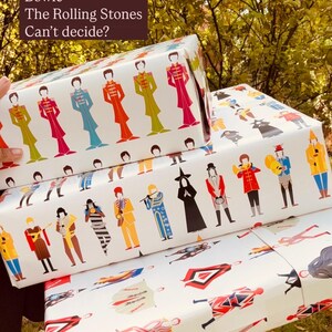 The Beatles Gift Wrapping Sheets