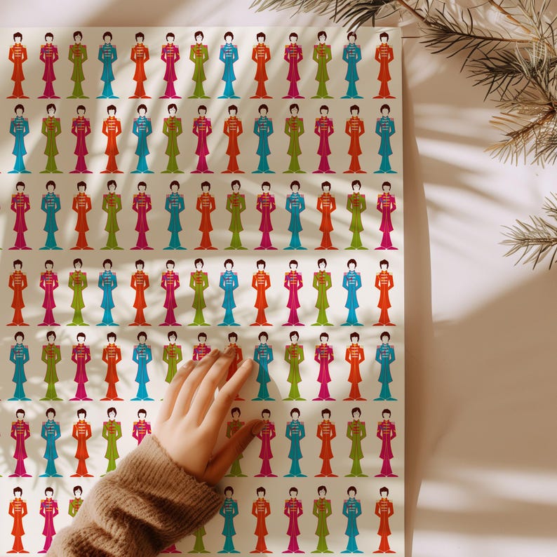 The Beatles Gift Wrapping Sheets