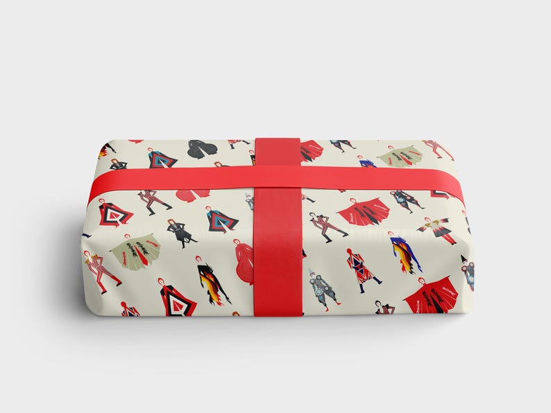 David Bowie Gift Wrapping Sheets