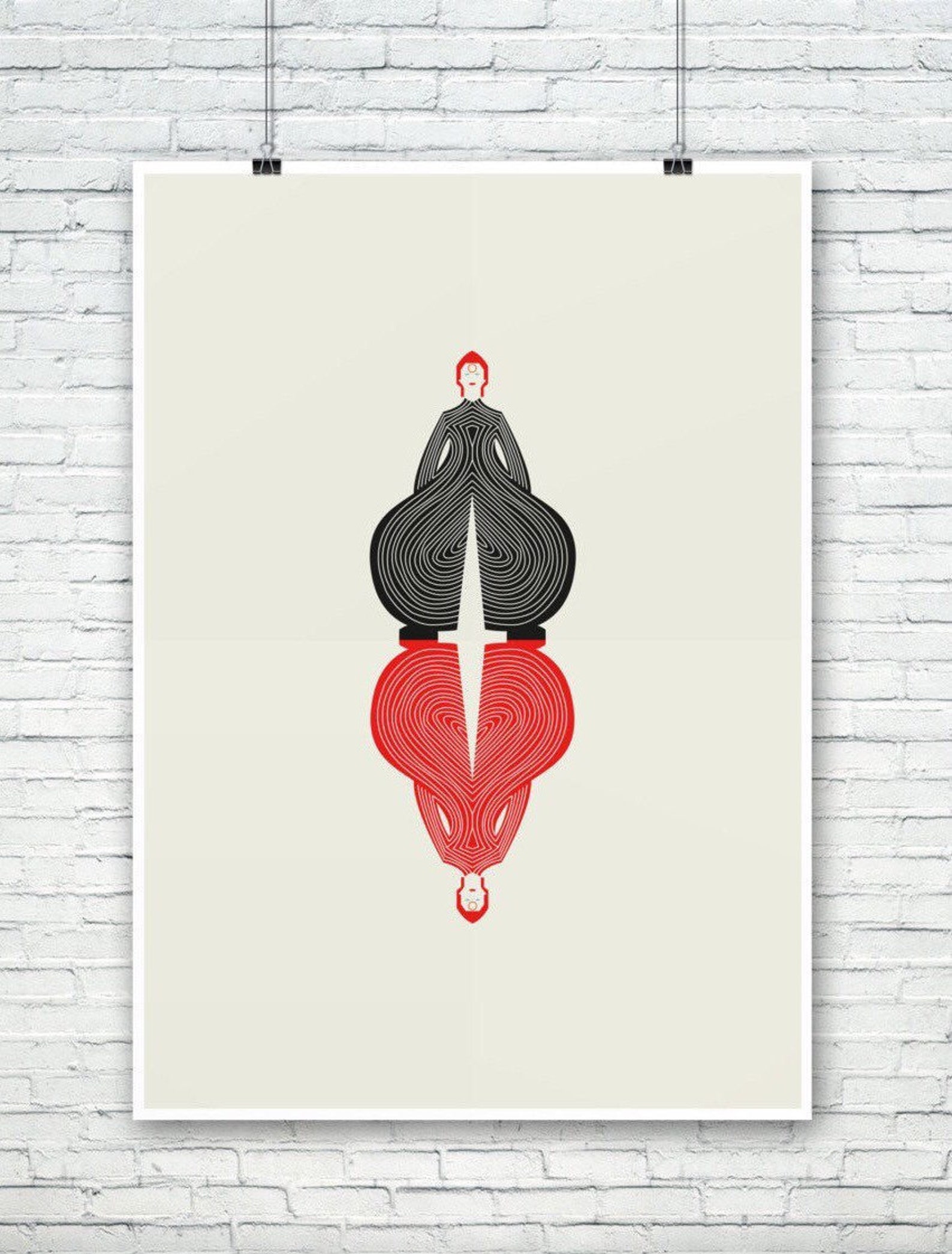 David Bowie Cat from Japan Series of 3 Bowie Songs inspired Etsy