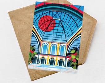 Alexandra Palace London Mini Greeting Cards. Ally Pally London. A6 size and Free UK shipping