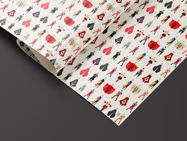 David Bowie Gift Wrapping Sheets
