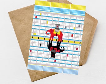 Elephant and Castle Mini Greeting Cards. Brutalist London Art. London Housewarming cards. Birthday Cards. A6 size Free UK shipping