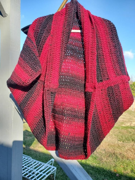 Cranberry shrug sale