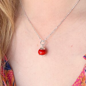 Murano Glass Necklace | Sterling Silver | Venetian Glass | Handcrafted | One of a Kind