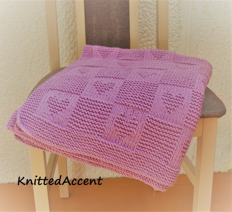 Baby Blanket PATTERN Only in ENGLISH Written Instructions Etsy