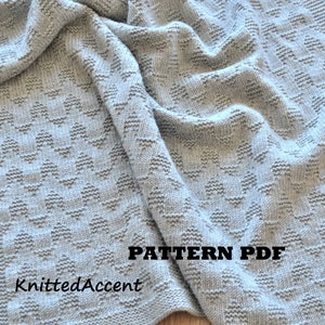 KNITTING PATTERNonly in ENGLISH, written instructions with diagram.