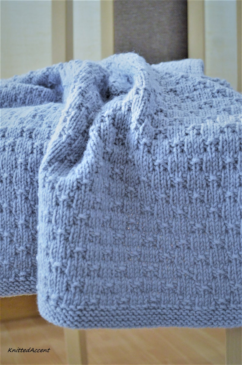 Easy Blanket PATTERN Only in ENGLISH Written Instructions Etsy Canada