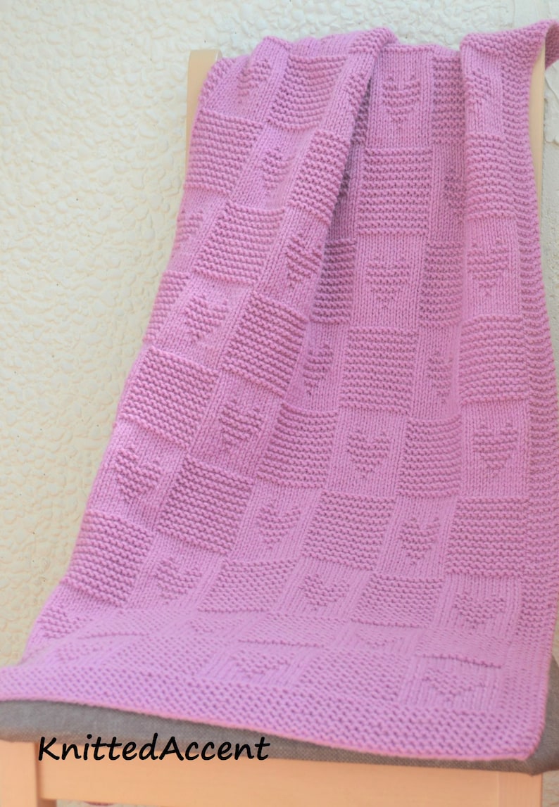 Baby Blanket PATTERN Only in ENGLISH Written Instructions Etsy