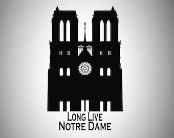 Notre Dame Decal