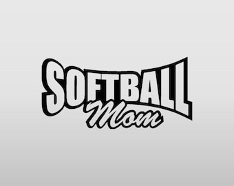 Softball Mom Decal