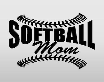 Softball Mom Decal