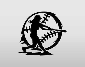 Softball Decal