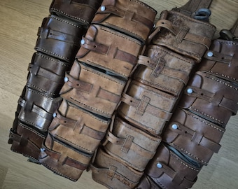 Swedish original Army Bandolier M/1900 with belt buckle (Good condition)