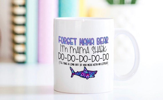 mama shark mug