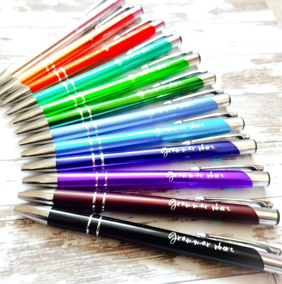 5x Rude Pens For Adults Ballpoint Novelty Stationery Funny Work Profanity P2