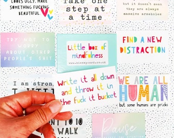 Little Box of Mindfulness Motivational Cards