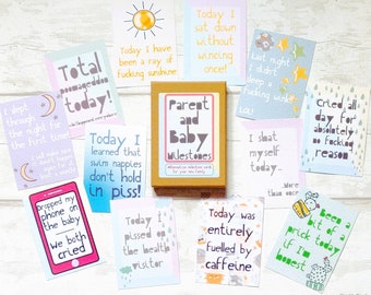 Parent and Baby Alternative Milestone Cards