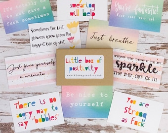 Pocket Positivity - Little Box of Positivity - Motivational Cards