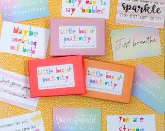 Little Box of Positivity - SUMMER BRIGHTS EDITION - Motivational Cards