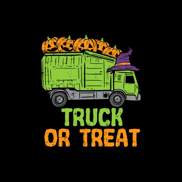 Garbage Truck Halloween Etsy