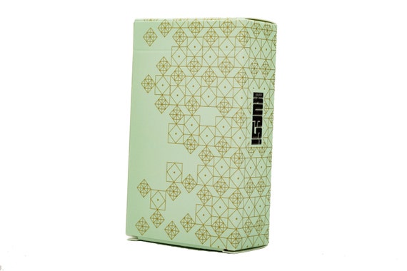 Art Case for Cigarette GEOMETRY PATTERN Kufsi Cigarette Case High Quality  Digital Print Cardboard Cigarette Paper Case Shape Box Holder Gift