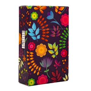 Estuche artístico para cigarrillos SPRING FLORAL Estuche para cigarrillos Kufsi Estuche para cigarrillos de cartón con impresión digital de alta calidad Estuche para papel de cigarrillos con forma de caja de regalo