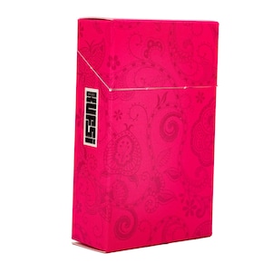 Estuche de arte para cigarrillos con diseño oriental, impresión digital de alta calidad, caja de cartón con forma de papel para cigarrillos, soporte para regalo, ilustración Kufsi
