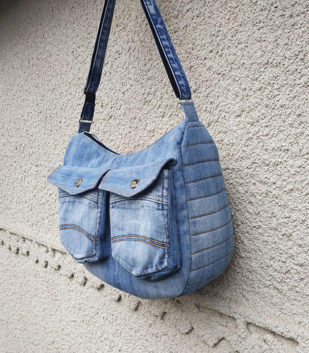 ショルダーバッグ・ポシェット LACEUP SHOULDER BAG DENIM BLUE _57.JPG?set_id=8800005007