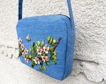 Sac Cabas Taille moyenne plissé bulle Bronze marine
