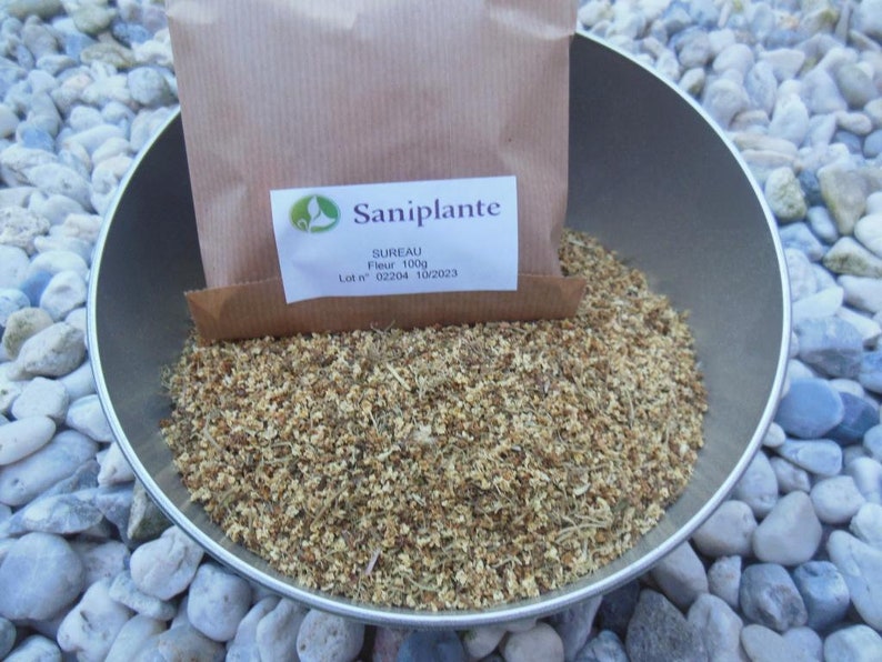 Black Flower Mondee Elder In Bulk 100gr For Herbal Tea Bag Saniplante