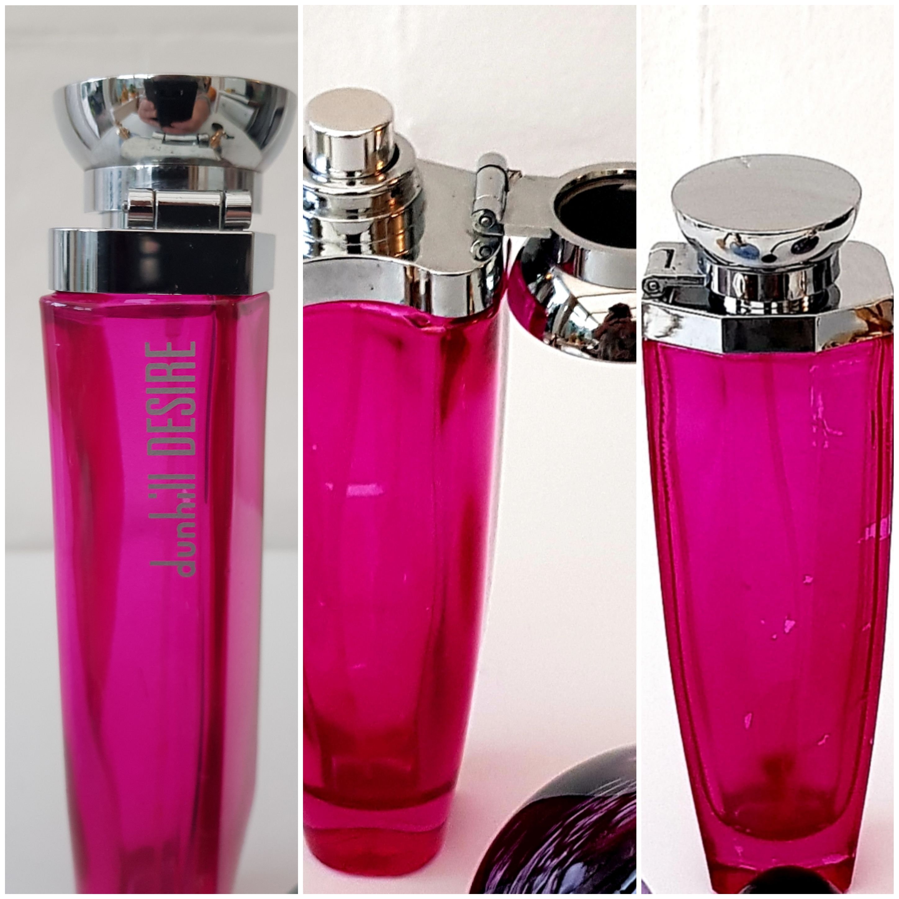 Vintage Dunhill Desire EDT Perfume Scent Spray Bottle ONLY