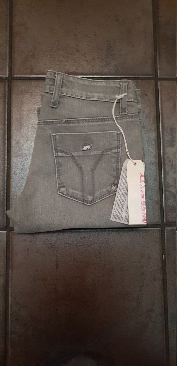 Vintage 90s Miss Sixty Eden Jeans Grey 