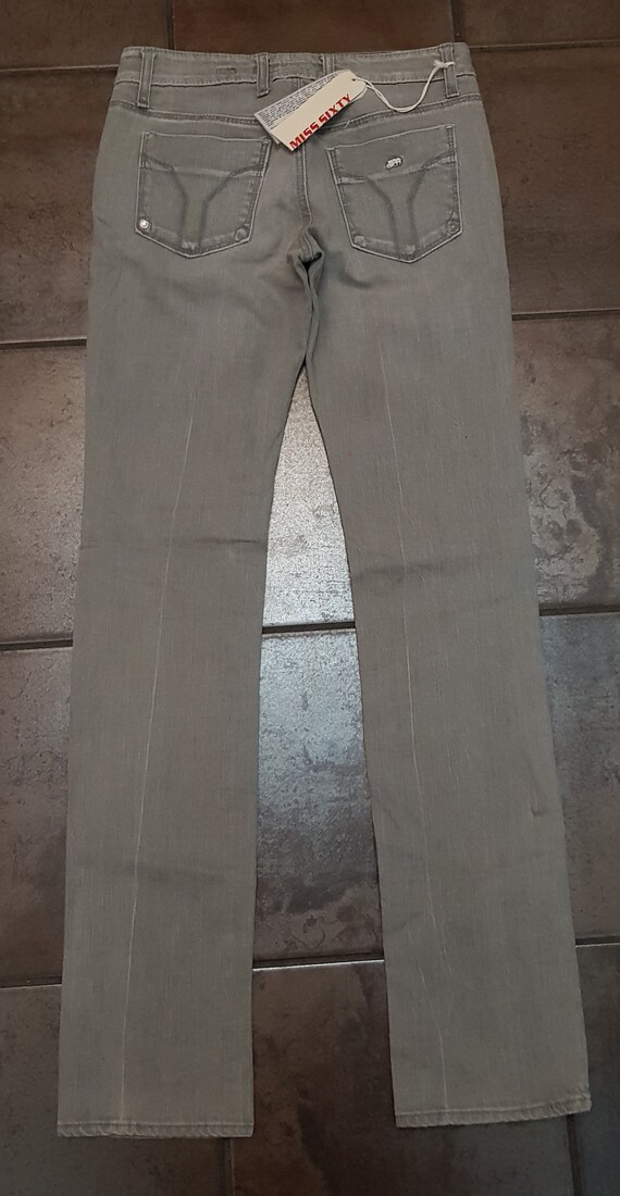 Vintage 90s Miss Sixty Eden Jeans Grey 