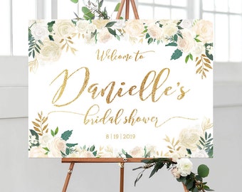 Bridal Shower sign, Shower sign, Bridal Shower Welcome Sign, Bridal shower decor, Welcome sign bridal shower, Wedding welcome sign, Signs