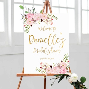Signo de despedida de soltera, decoración de despedida de soltera, letrero de bienvenida de despedida de soltera, invitación de despedida de soltera, decoración rosa rubor, estandarte de despedida de soltera