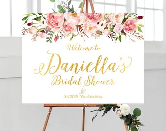 Bridal Shower sign, Shower sign, Bridal Shower Welcome Sign, Bridal shower decor, Welcome sign bridal shower, Wedding welcome sign, Signs