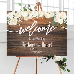 Wedding Welcome Sign, Wedding Signs, Couples Shower Sign, Engagement