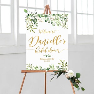 Greenery bridal shower clearance